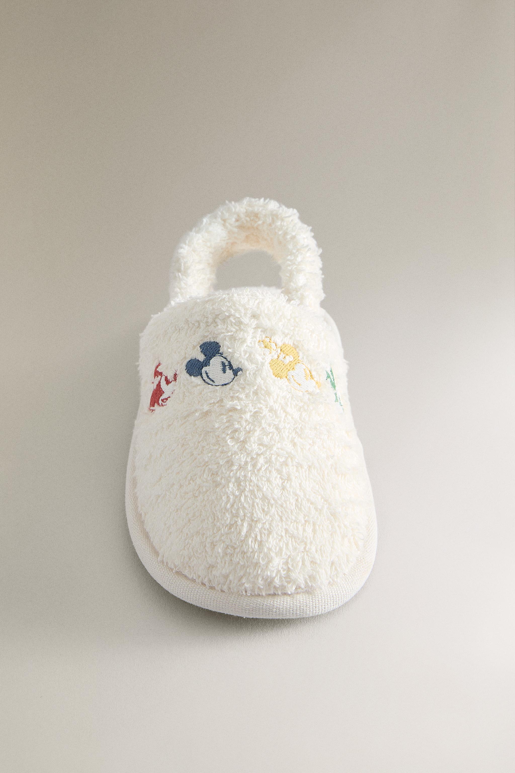 KIDS' MICKEY & MINNIE ©DISNEY BATH TOWEL SLIPPERS